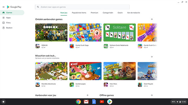 Google Play Store op een Chromebook gebruiken. 
