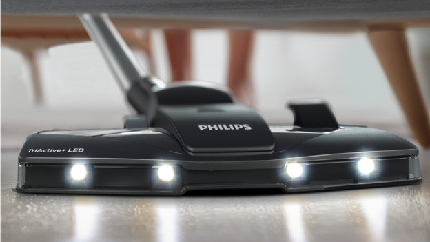 Aspirateur Philips avec lampe LED