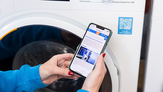 QR code wasmachine tips