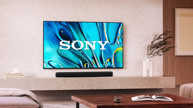 Sony TV with soundbar