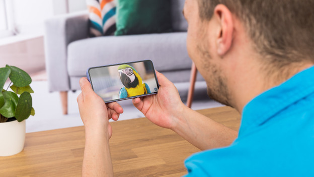 Scherm van de Samsung Galaxy A54