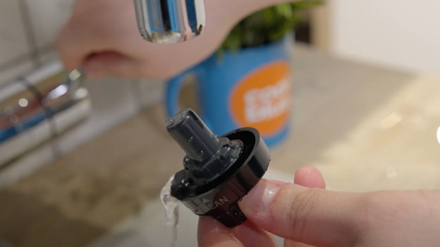 Clean separate parts