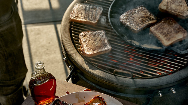 Pellet en Kamado barbecue