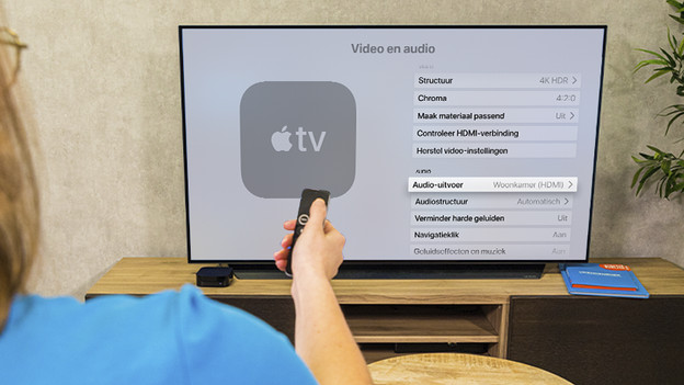 Klik op 'Audio-uitvoer'.
