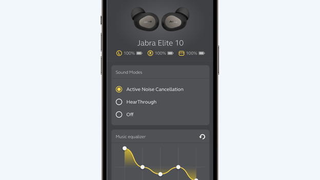 noise cancelling aanpassen jabra 