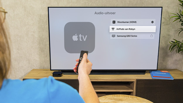 Airpods koppelen aan tv