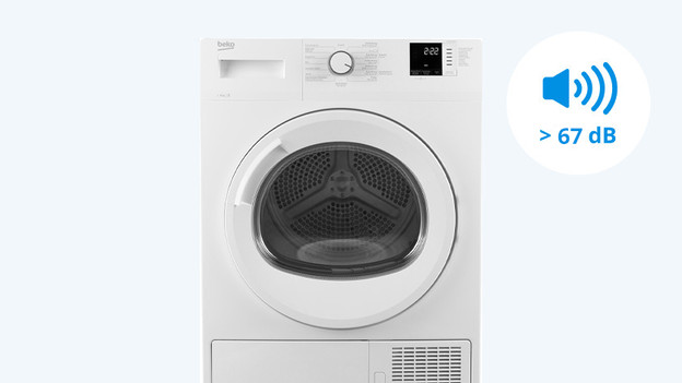 Noise level loud dryer