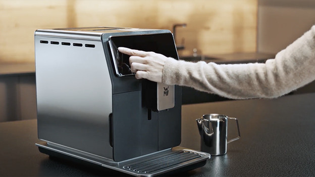 Step 1: connect the coffee machine