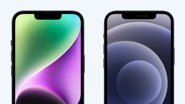 iPhone 14 en iPhone 12