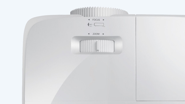 lensring op een beamer