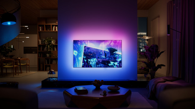 Philips OLED tv met soundbar