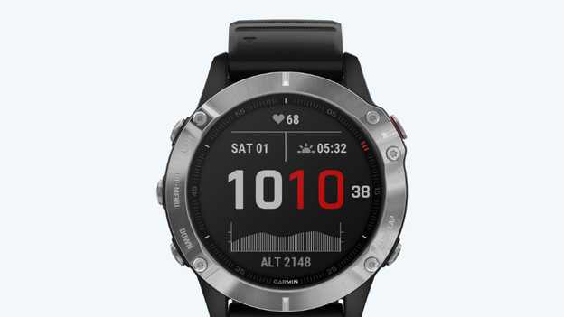 Fenix 6: OLED, zonder touchscreen