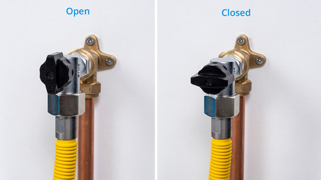Gas open vs closed