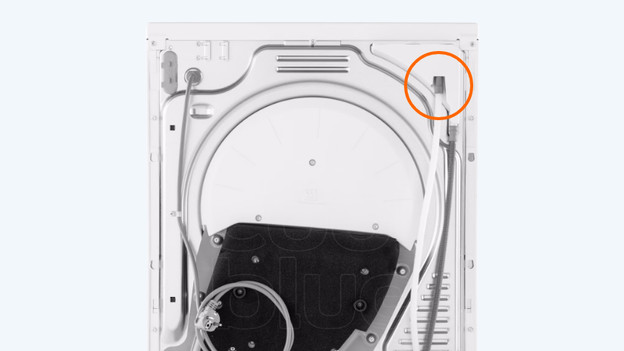 Bauknecht droger waterafvoer