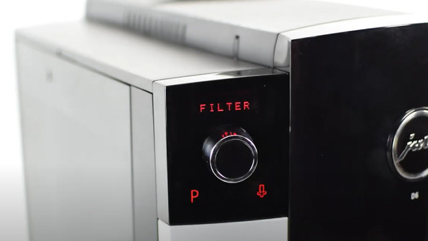 Remove the old water filter