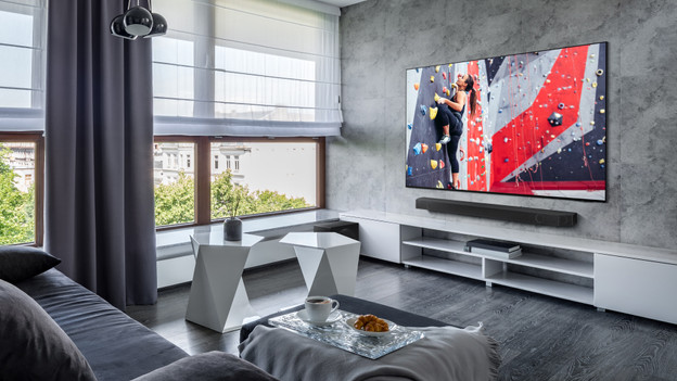 Samsung OLED TV and soundbar