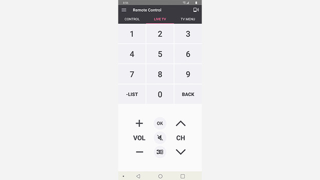WebOS - LG TV Plus app