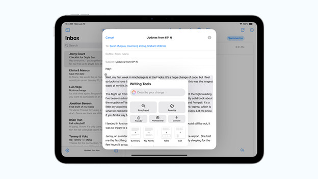 Smart Script op iPad met iPadOS 18