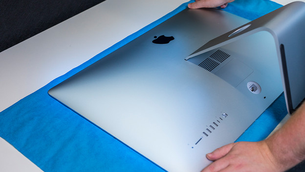 Apple iMac op doek