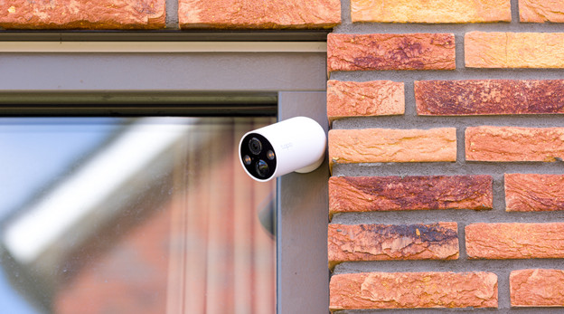 TP-Link Tapo IP camera in use