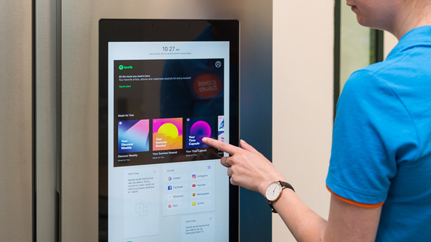 Family hub with music