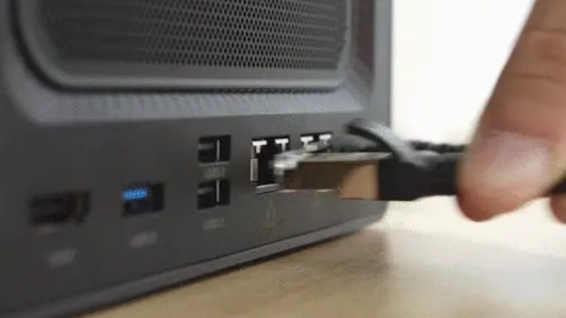 ethernet aansluiten ugreen nas