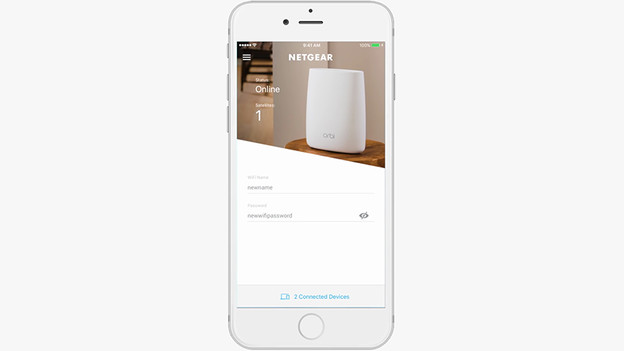 Other options in the Orbi app