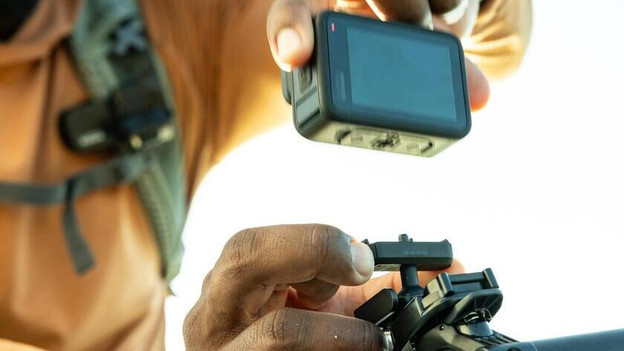GoPro bevestigen