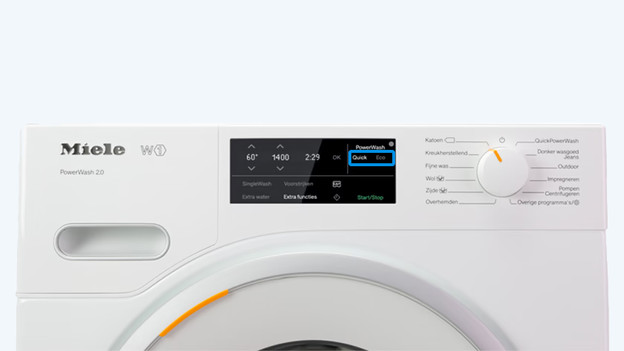 Miele PowerWash sensortoetsen