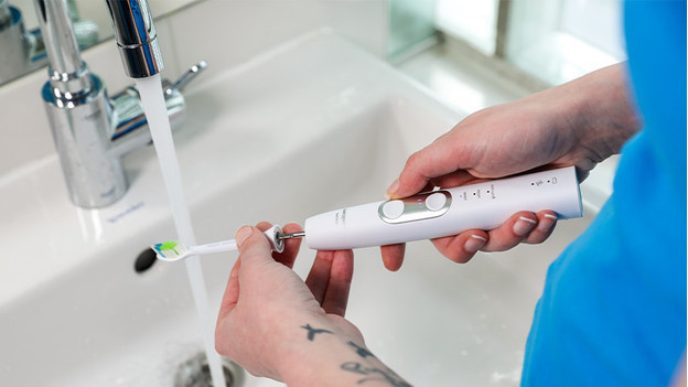 Opzetborstel schoonmaken