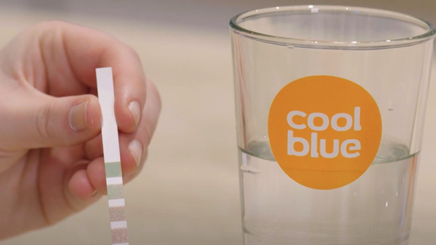 Set the water hardness