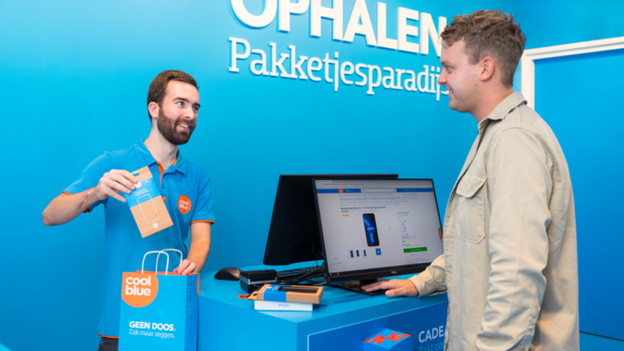 Ophalen in de winkel