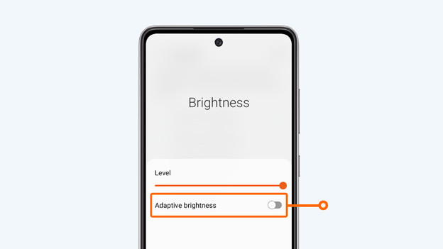 Slider brightness