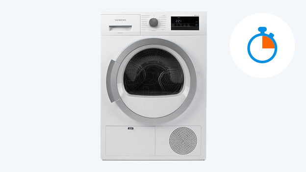 Condenser dryer: dries quickly