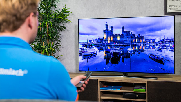 Zwartwaarden en contrast van de Hisense H55O8B OLED tv