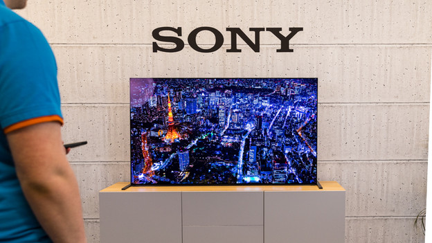 Contrast and black levels of the Sony A90J OLED tv