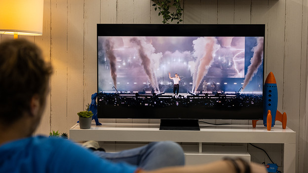 Kijken naar een concert