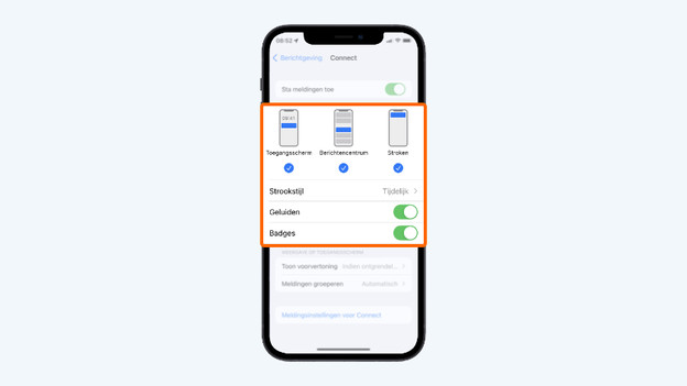 Sta alle meldingen toe