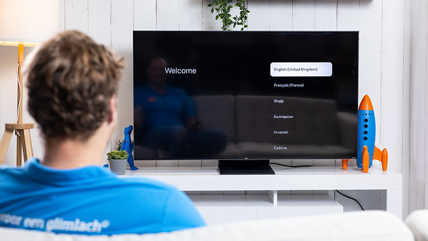 Selecteer taal en regio