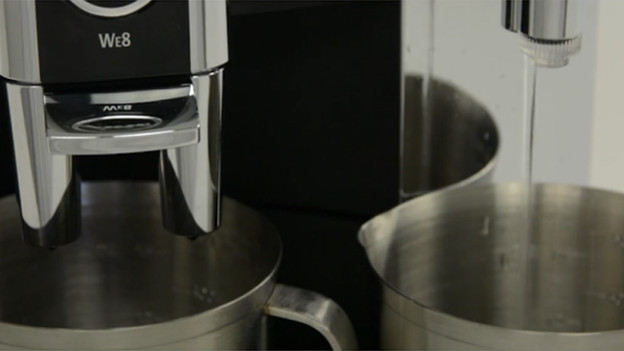 Spoel de machine door