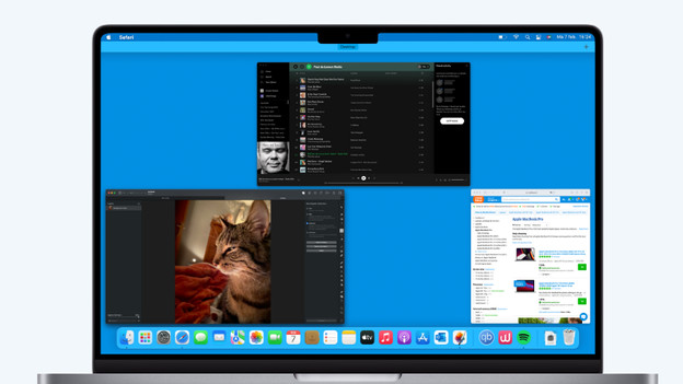 Apple MacBook programma's naast elkaar
