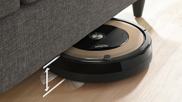 Robotstofzuiger kan onder meubels