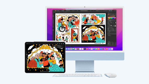 Universal Control in MacBook macOS Montery