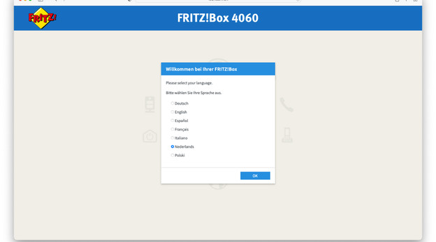 Start de installatie