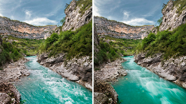 The right shutter speed