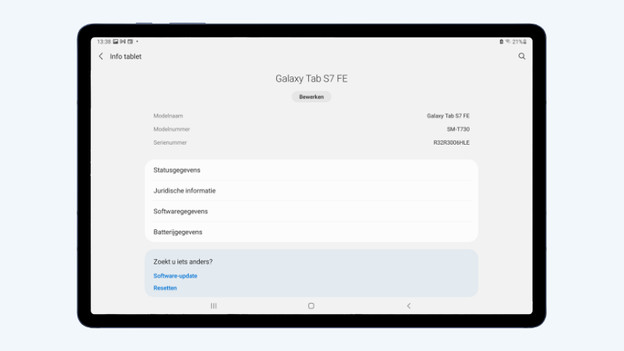 Welke Samsung tablet heb je?