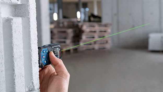 Laser afstandsmeter groen