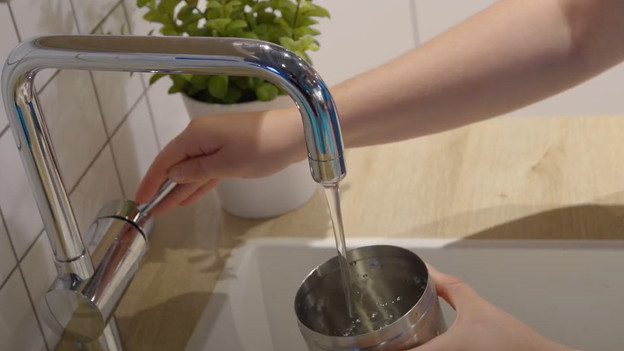 Rinse the milk system