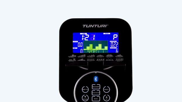 Het scherm van de Fitcycle 50i