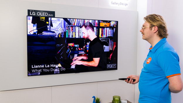 Geluid van de LG G1 OLED tv